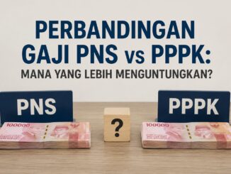 gaji pegawai pemerintah dengan perjanjian kerja