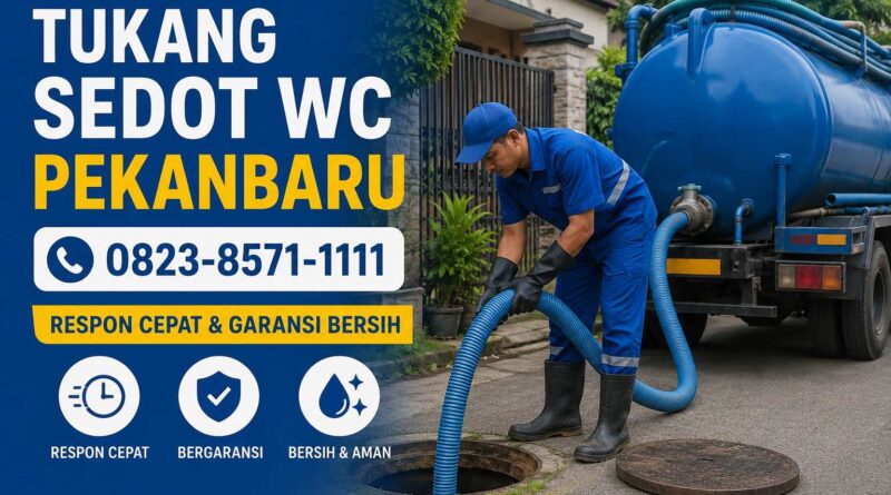 sedot wc Pekanbaru